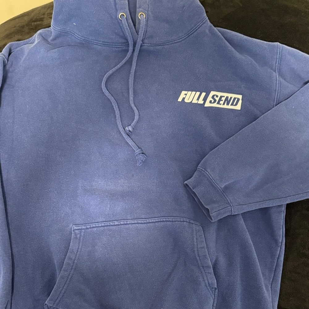 Full Send unisex Blue Hoodie